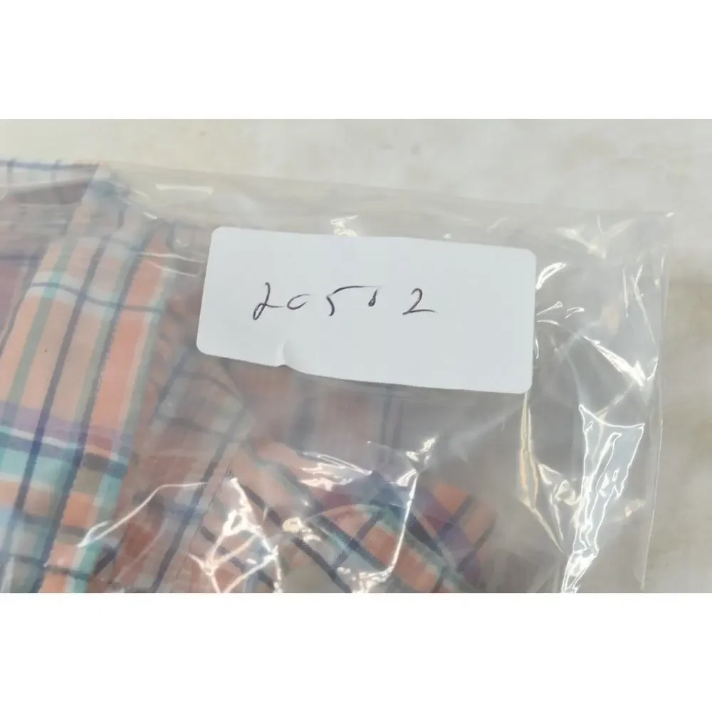 Vintage Polo Ralph Lauren Trim Western Shirt Mens XL Orange Plaid Long Sleeve